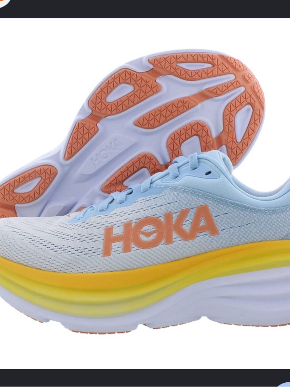 Hoka One Bondi women’s athletic shoes size 7